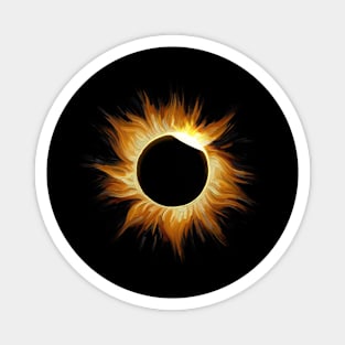 Total Solar Eclipse Magnet